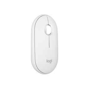 Logitech Pebble Mouse 2 M350s – Ratón – óptico – 3 botones – inalámbrico – Bluetooth – blanco