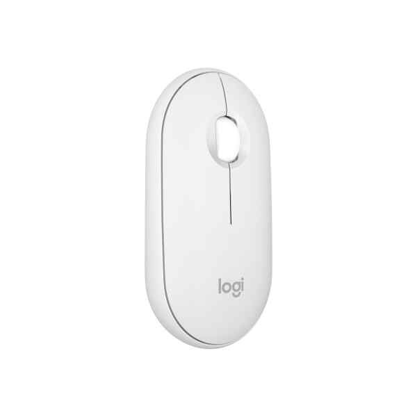 Logitech Pebble Mouse 2 M350s – Ratón – óptico – 3 botones – inalámbrico – Bluetooth – blanco