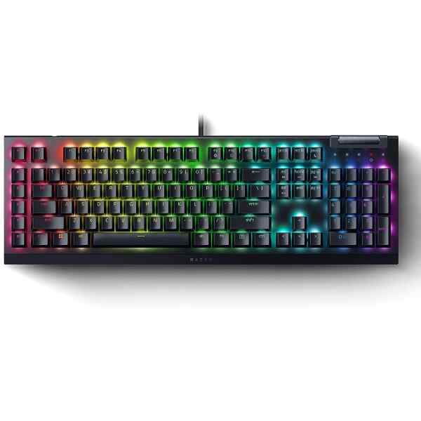 Razer BlackWidow V4 X – Teclado – retroiluminación – USB – QWERTY – EE. UU. – interruptor: Razer Green Gen-3 Razer BlackWidow V4 X – Teclado – retroiluminación – USB – QWERTY – EE. UU. – interruptor: Razer Green Gen-3