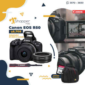 Camara EOS R50 18-45 STM | CANON COMBO – Adaptador