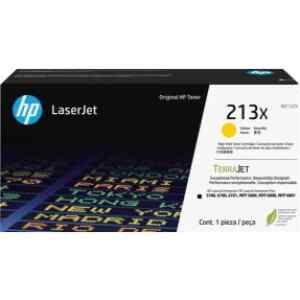 HP 213X – Alto rendimiento – amarillo – original – LaserJet – cartucho de tóner (W2132X) – para Color LaserJet Enterprise 5700dn, 6700dn, MFP 6800dn