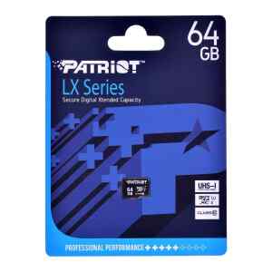 Patriot Micro Sd Lx Uhs-I 64Gb Sdhc