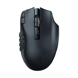 Razer Naga V2 HyperSpeed – Ratón – MMO gaming mouse – ergonómico – diestro – óptico – 19 botones – inalámbrico – Bluetooth, 2.4 GHz – receptor inalámbrico USB