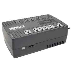 Tripp Lite UPS 900VA 480W Desktop Battery Back Up AVR 50/60Hz Compact 120V USB RJ11 – UPS – CA 120 V – 480 vatios – 900 VA – USB – conectores de salida: 12 – negro