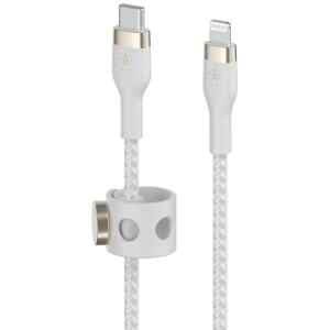 Belkin BOOST CHARGE – Cable Lightning – USB-C macho a Lightning macho – 3 m – blanco – para Apple iPad/iPhone/iPod (Lightning)