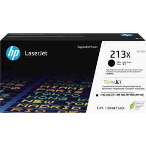 HP 213X – Alto rendimiento – negro – original – LaserJet – cartucho de tóner (W2130X) – para Color LaserJet Enterprise 67XX, MFP 5800; LaserJet Enterprise Flow MFP 5800, MFP 6800