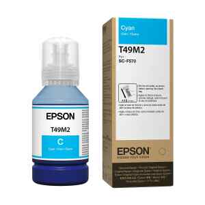 Epson T49M – 140 ml – cián – original – recarga de tinta – para SureColor F170, F570