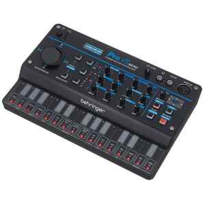 Pro-Vs Mini  Sintetizador Hibrido 27-Teclas Tactil, Secuenciador De 16 Steps Y Arpegiador   Behringer