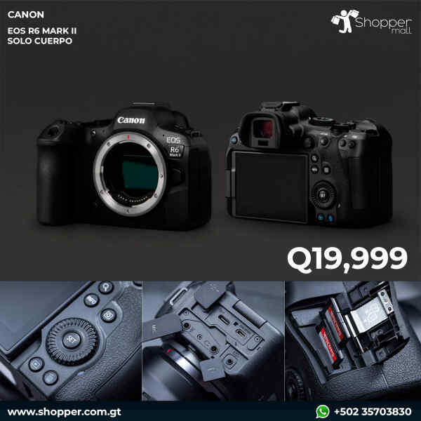 EOS R6 Mark II Cuerpo – Canon