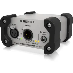 Dn4816U  Interfaz Stageconnect Multicanal, Usb I/O, Ultranet I/O    Klark Teknik