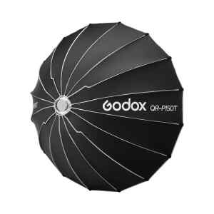 Softbox QR-P150T 150cm Parabolico Montura Bowens – Godox
