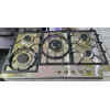 Estufa de 5 hornillas empotrable top de Acero inoxidable a gas MARCA PREMIERE BY ABM