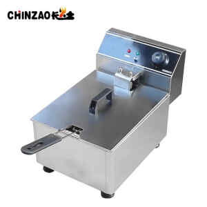 Freidora Doble cesta Electrica de 6 Litros en acero inoxidable – GARYTON