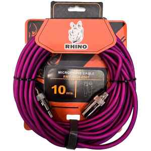 Cable RMC 1024 056 para Microfono, XLR XLR 10M Trans PU | RHINO