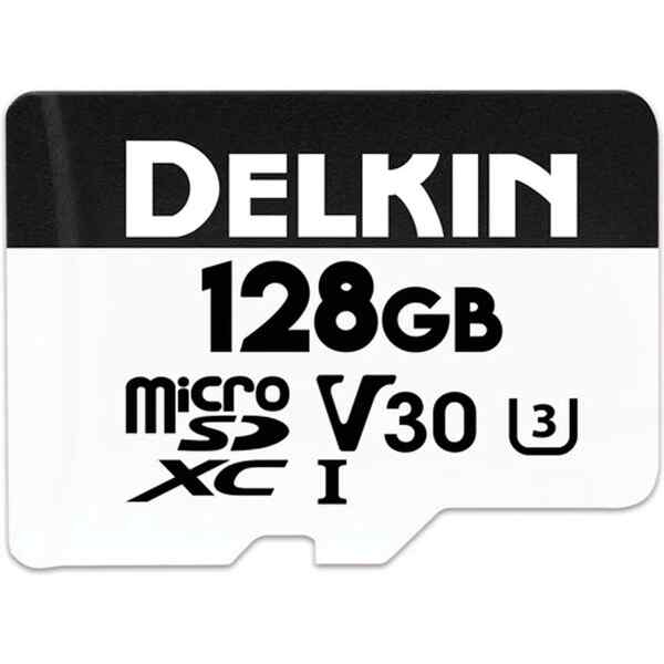 Memoria Micro SD MSD-128-1 Hyperspeed UHS I 128GB U3 | DELKIN