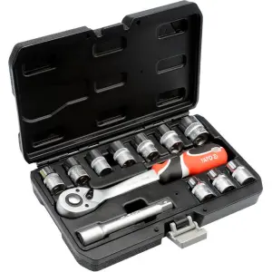 Ratchet y Copas Set 1/2, 12pcs | YATO