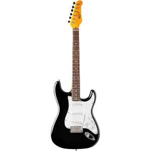 Guitarra Electrica OS-300 Oscar Shmidt Cuerpo Solido Doble Corte, Negro | WASHBURN