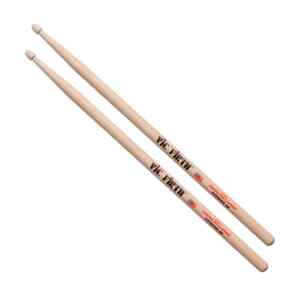 Baquetas X5B Par Vic Firth, Natural, Punta de Madera | VIC FIRHT