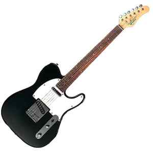 Guitarra Electrica OS-LT Oscar Schmidt Tipo T 6 Cuerdas, Negro y Blanco | WASHBURN