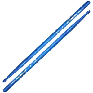 Baquetas Z5ABU 5A 16plg. Hickory Punta Ovalada, Azul | ZILDJIAN