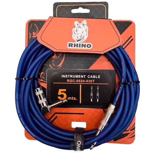 Cable RGC 0524 030 para Instrumento, 5m Transp Bl | RHINO