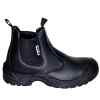 Bota Industrial de Cuero, Negro 42plg. | YATO