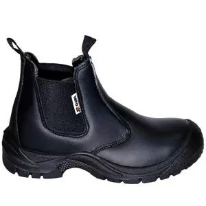 Bota Industrial de Cuero, Negro 41plg. | YATO