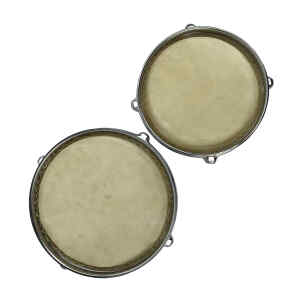 Set de parches con Aro para Bongo 7″+ 8″ (par) | BOCHELI