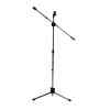 Pedestal cromado para Micrófono base de trípode MS-5-165 | Zebra