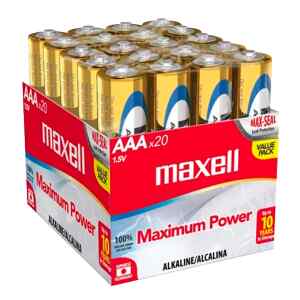 Baterias LR3 AAA, 48 Unidades | MAXELL