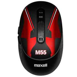 Mouse M55 Inalambrico USB y Adaptador C Race Edition MOWL-MR1 | MAXELL