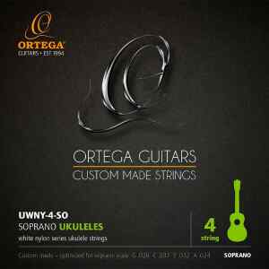 Set de Cuerdas UWNY-4-SO para Ukelele Soprano | ORTEGA