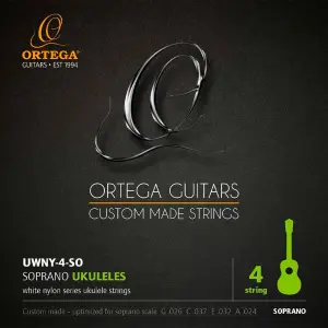 Set de Cuerdas UWNY-4-SO para Ukelele Soprano | ORTEGA