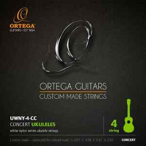 Set de Cuerdas UWNY-4-CC para Ukelele Concert | ORTEGA