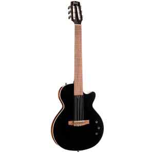 Guitarra Electroclasica Sunset Nylectric II BK con Funda | CORT
