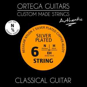 Set de Cuerdas NYA44N Authentic para Guitarra Clasica, Tension Normal | ORTEGA