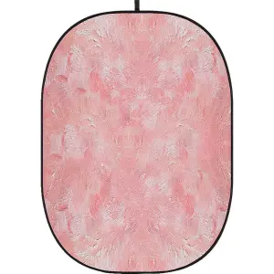 Fondo Plegable CBA-PA0001 de 150x200cm, color Pintura Abstracta Rosa | GODOX