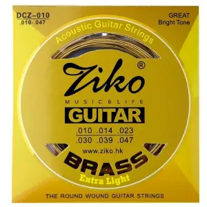 Cuerdas DCZ-010 para Acustica | ZIKO