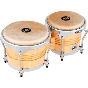 Bongos WB200NT-CH Artist Free Ride 6 3/4plg. y 8plg. Madera, Natural | MEINL