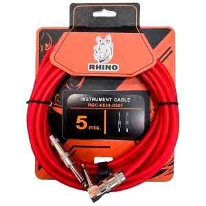 Cable RGC 0524 030 para Instrumento 5m, Transp Red | RHINO