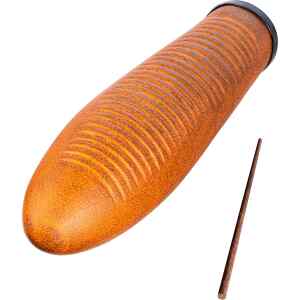 Guiro GU7BR de Fibra de Vidrio Fiberglass, Cafe | MEINL