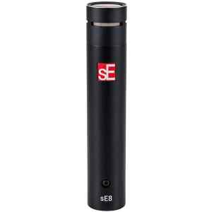 Microfono sE8 Cardioide de Condensador de Diafragma, Banado en Oro con Clip | sE ELECTRONICS