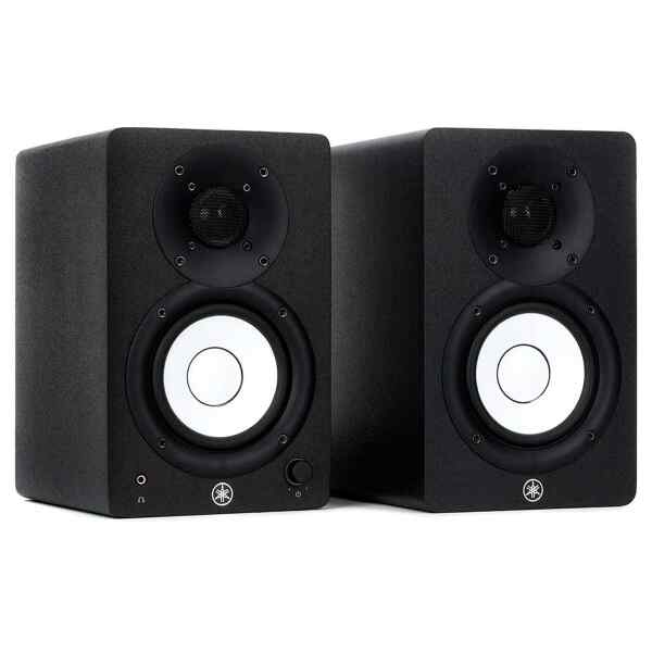 Set de monitores HS4B de estudio de 2 dias con cono de 4.5plg. | YAMAHA