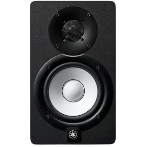 Monitor HS5W negro de estudio de 2 vias con woofer de 5plg. | YAMAHA