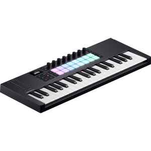Controlador Launchkey mini 37 MK4 Midi Universal, Teclas Synth-action, 16fsr Drums pads | NOVATION