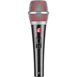 Microfono V7 Switch Studio Grade Supercardioide de Mano | SE ELECTRONICS
