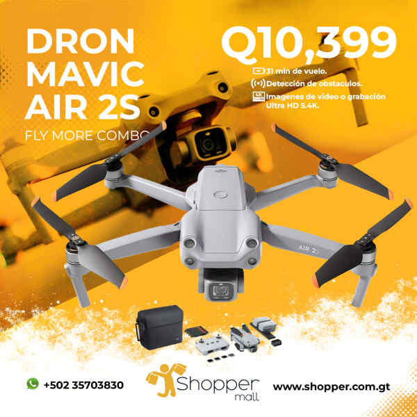 Dron AIR 2S Fly More Combo | DJI