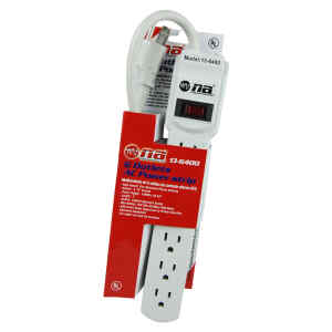 regleta n.a. c/protector 400 joules
