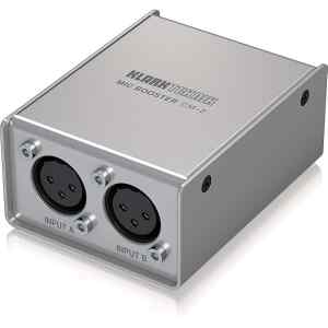 Booster CM-2 MIC 2 canales para Microfonos Dinamicos | KLARK TEKNIK