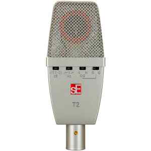 Microfono T2 de Condensador Multi Patron de Diafragma, Capsula de Titanium | sE ELECTRONICS
